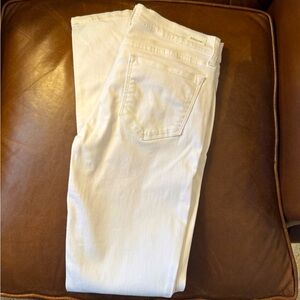 Sneak Peek Low Rise White Jeans Size 3